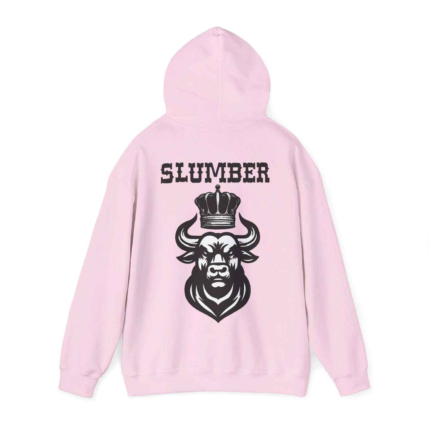 Slumber Apparel King Bull Hoodie Back Print
