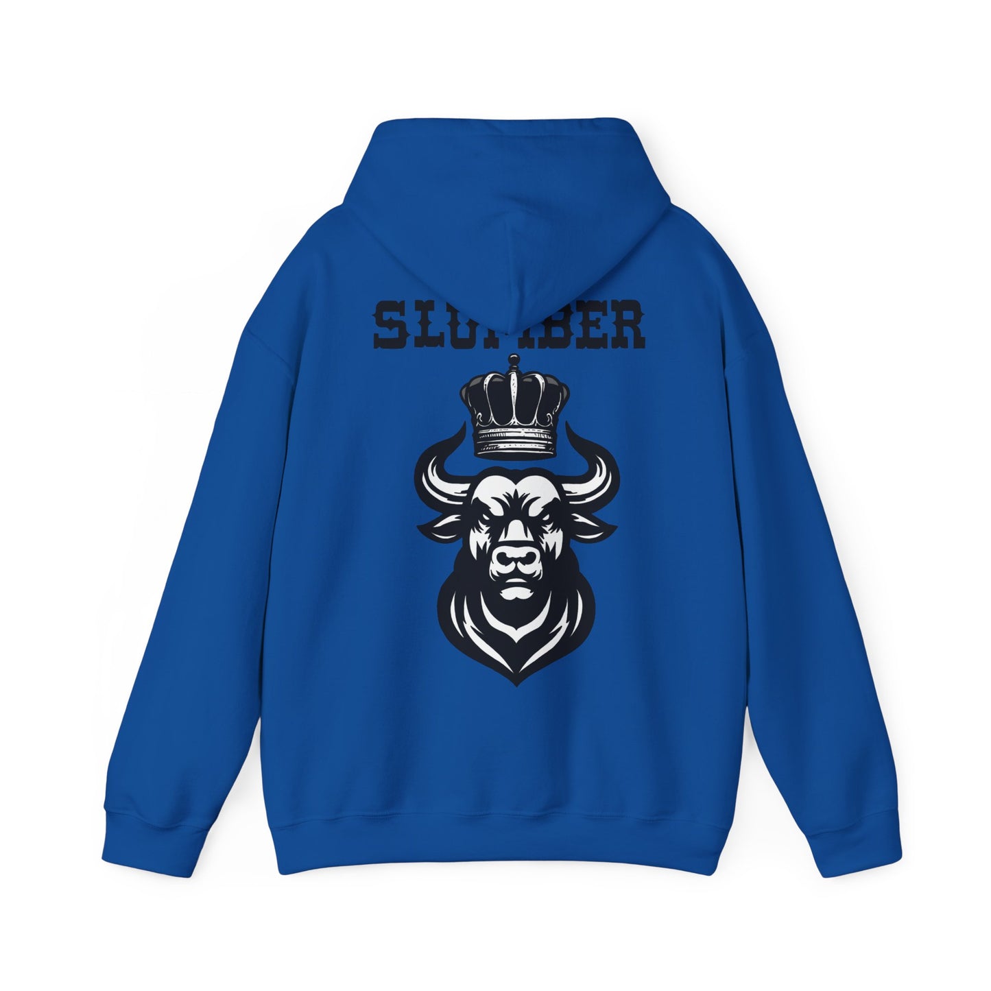 Slumber Apparel King Bull Hoodie Back Print