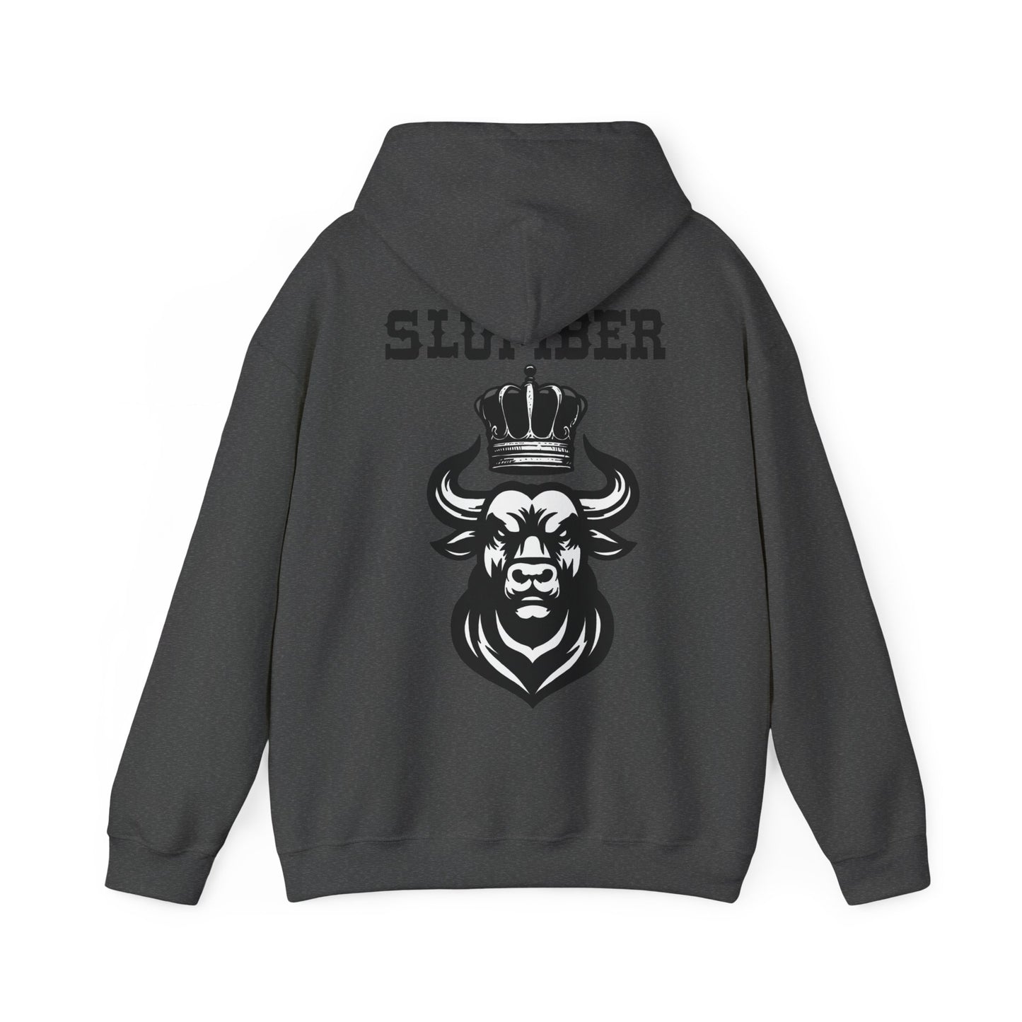 Slumber Apparel King Bull Hoodie Back Print