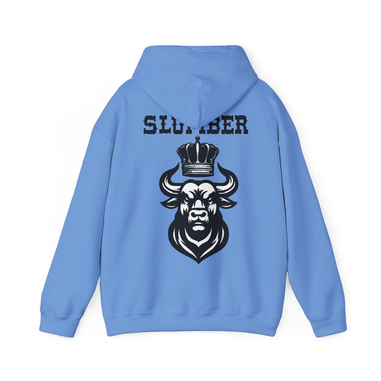 Slumber Apparel King Bull Hoodie Back Print