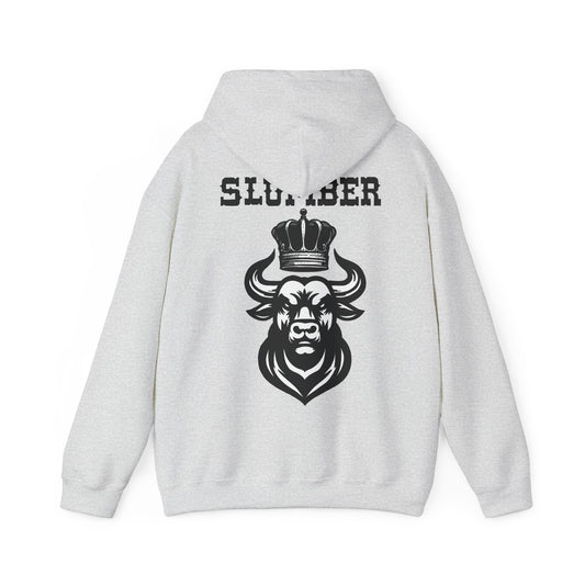 Slumber Apparel King Bull Hoodie Back Print