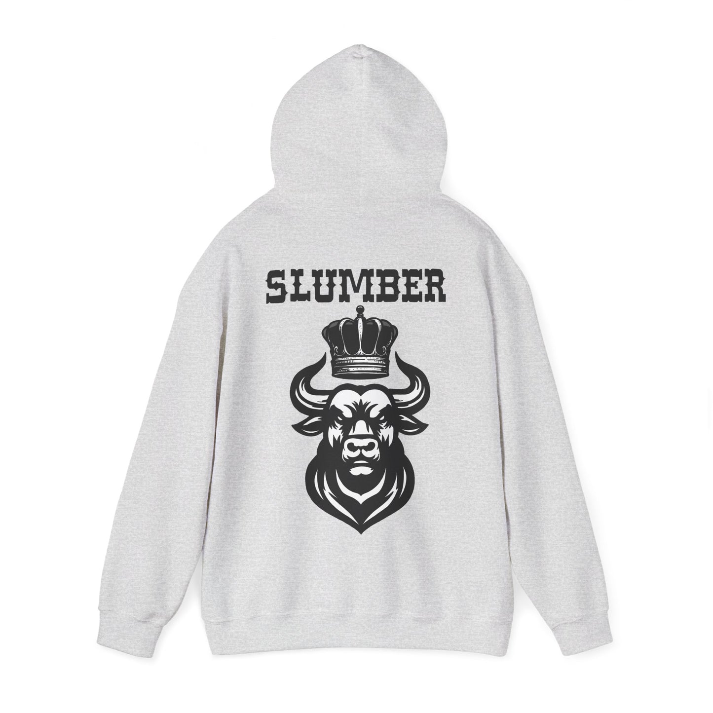 Slumber Apparel King Bull Hoodie Back Print