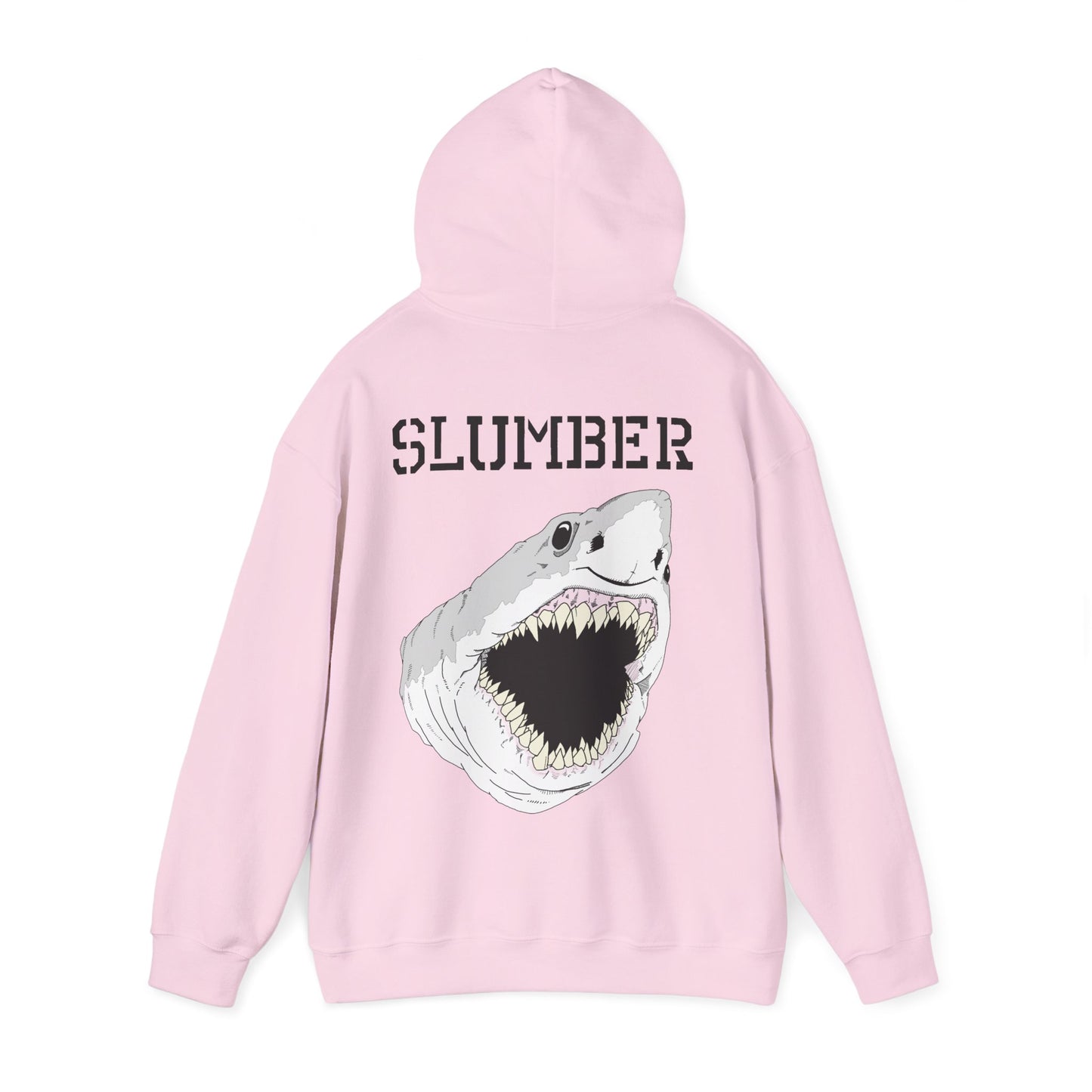 Slumber Apparel Sharky Boi Front and back printing