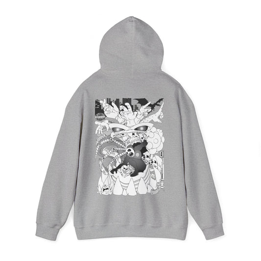 Slumber Dragon Love Hoodie Back Print