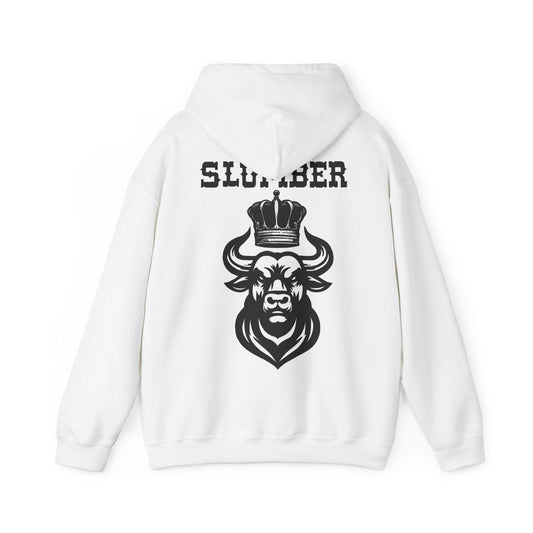 Slumber Apparel King Bull Hoodie Back Print