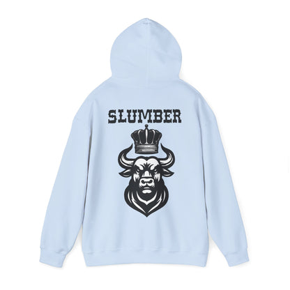 Slumber Apparel King Bull Hoodie Back Print