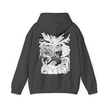 Slumber Dragon Love Hoodie Back Print