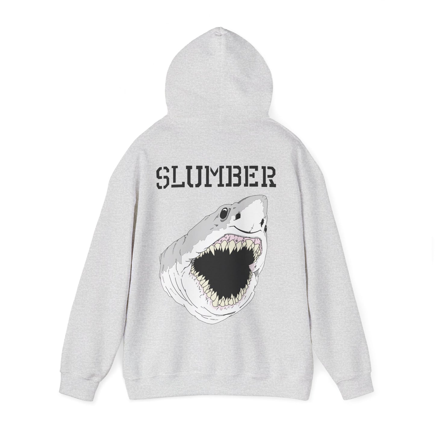 Slumber Apparel Sharky Boi Front and back printing