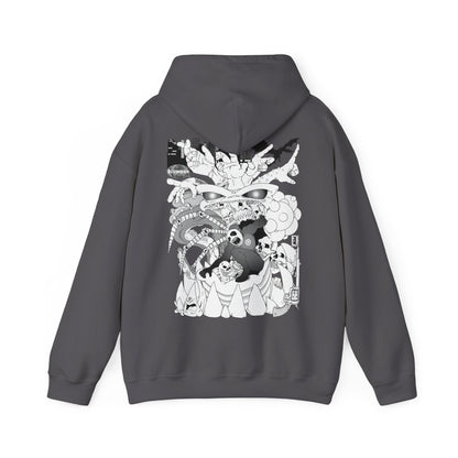 Slumber Dragon Love Hoodie Back Print