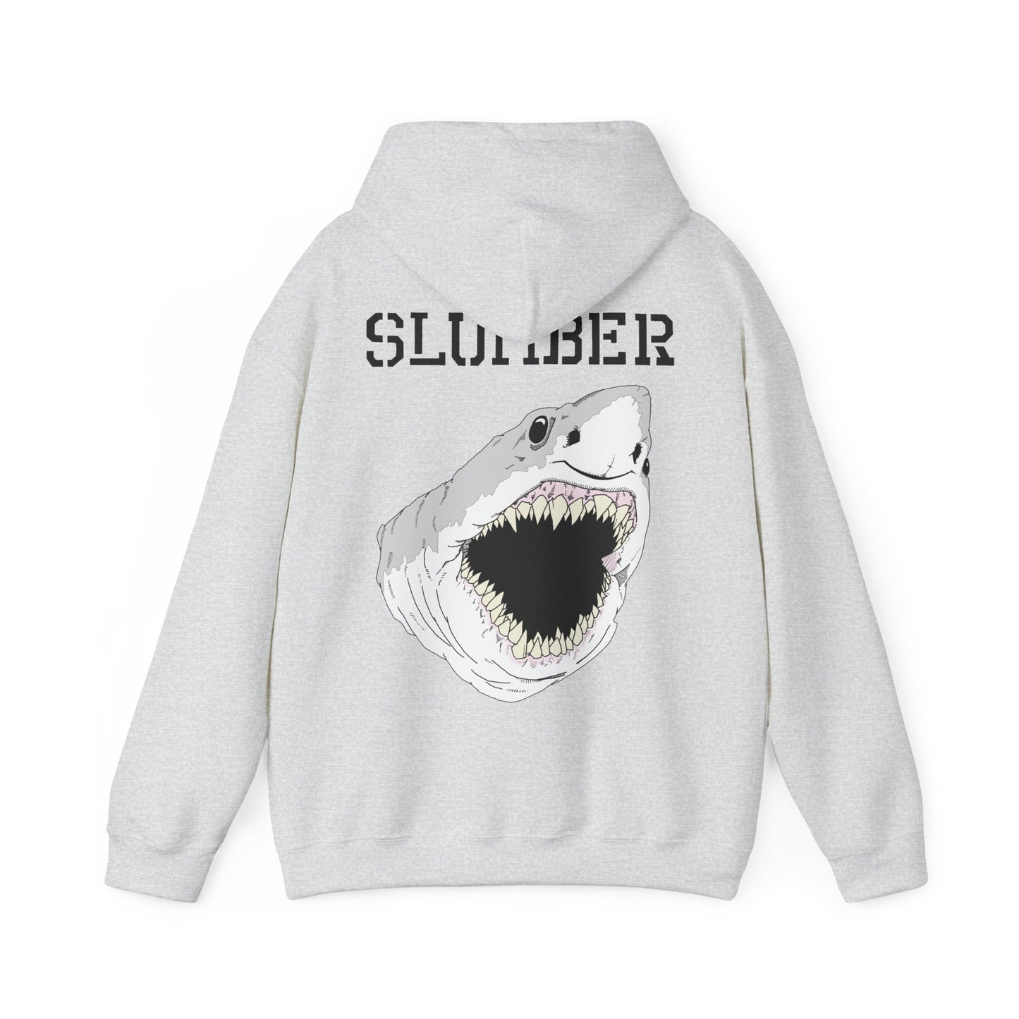 Slumber Apparel Sharky Boi Front and back printing