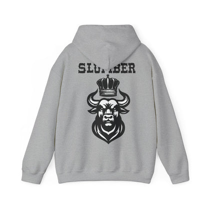 Slumber Apparel King Bull Hoodie Back Print