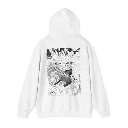 Slumber Dragon Love Hoodie Back Print