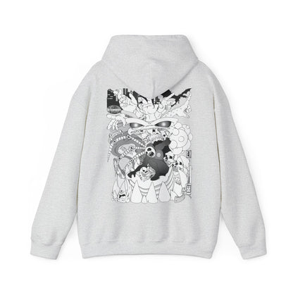 Slumber Dragon Love Hoodie Back Print