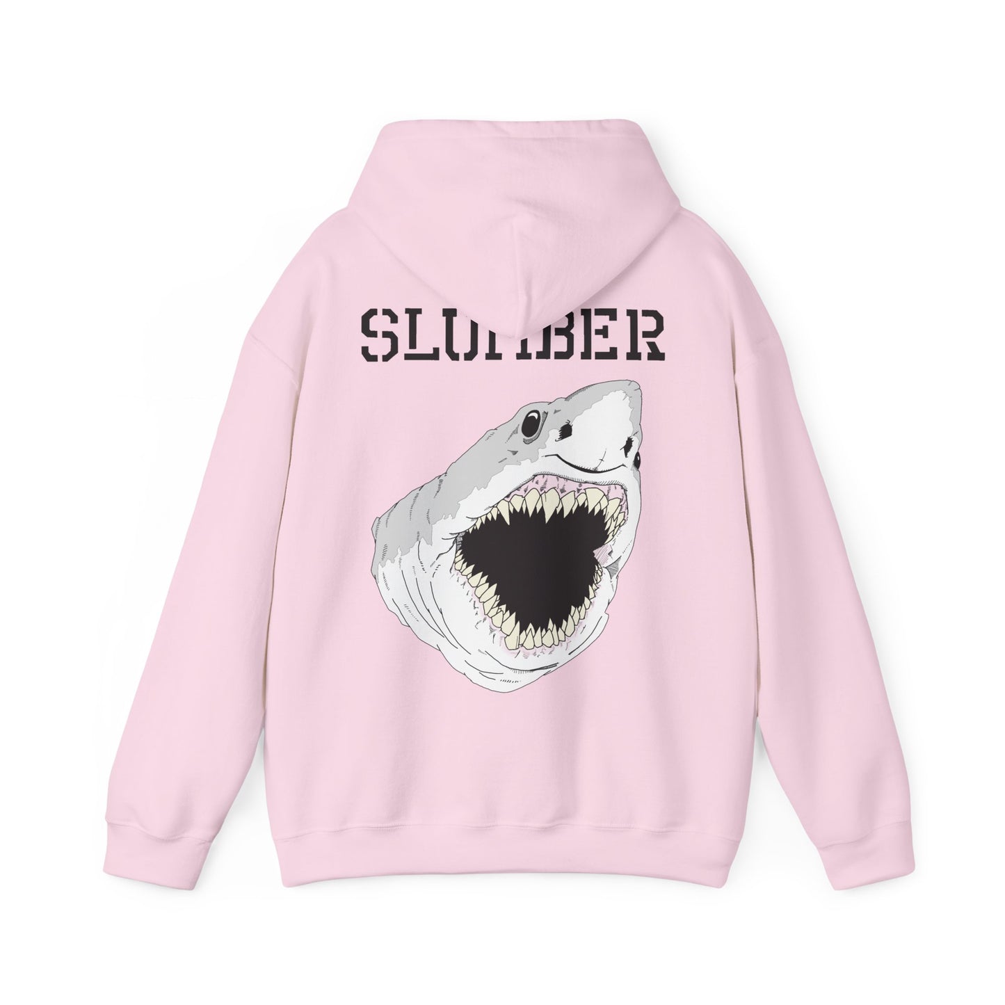 Slumber Apparel Sharky Boi Front and back printing