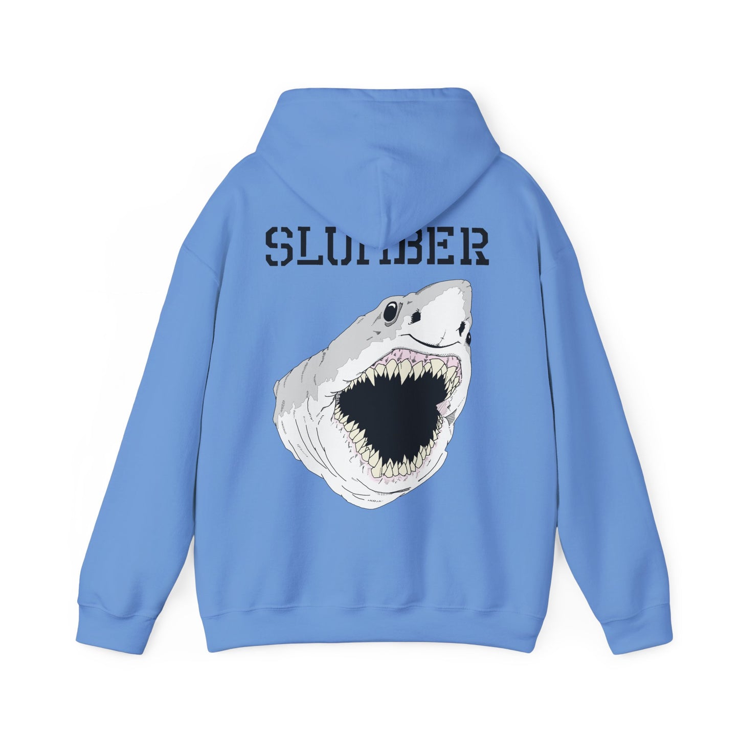 Slumber Apparel Sharky Boi Front and back printing