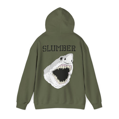 Slumber Apparel Sharky Boi Front and back printing