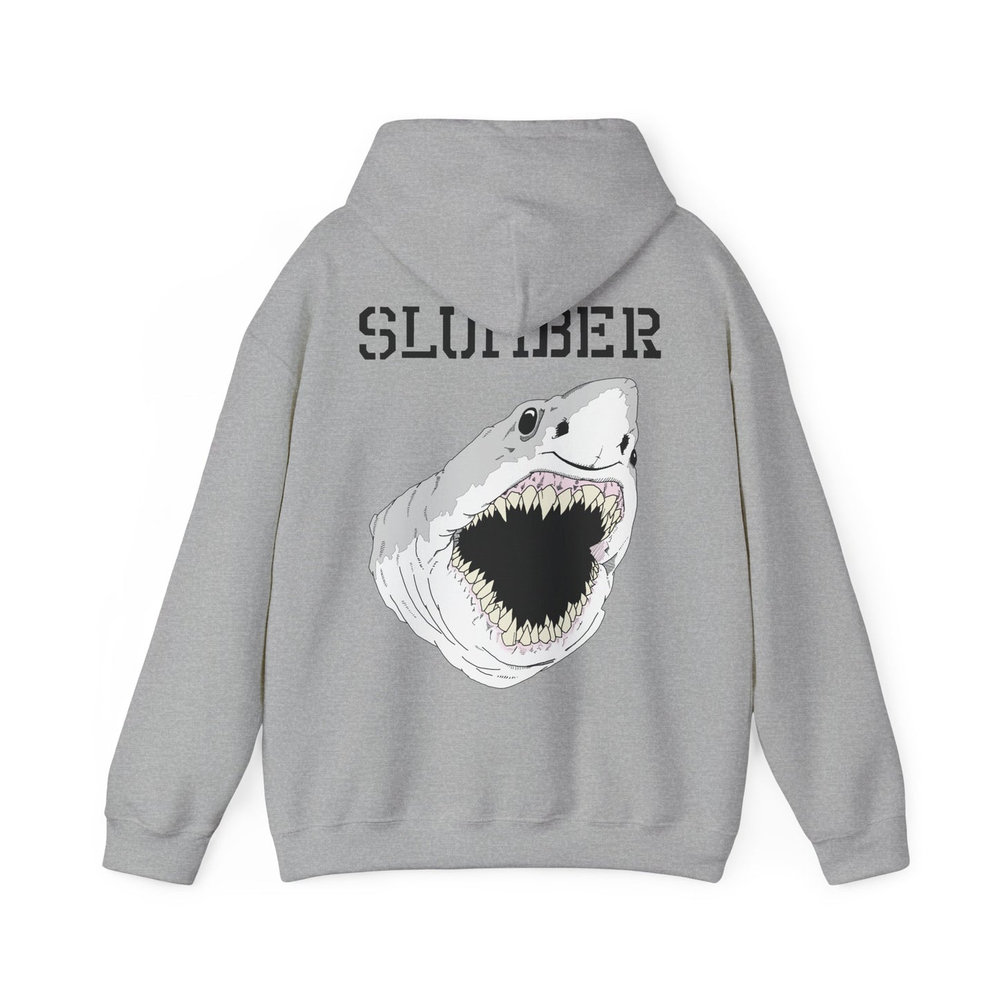 Slumber Apparel Sharky Boi Front and back printing