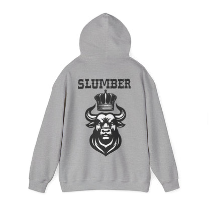 Slumber Apparel King Bull Hoodie Back Print