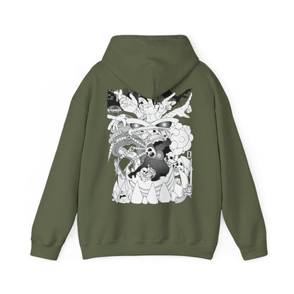 Slumber Dragon Love Hoodie Back Print