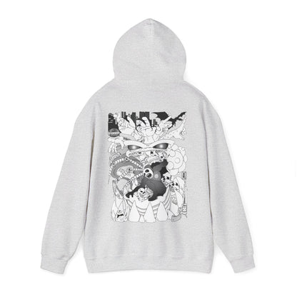 Slumber Dragon Love Hoodie Back Print
