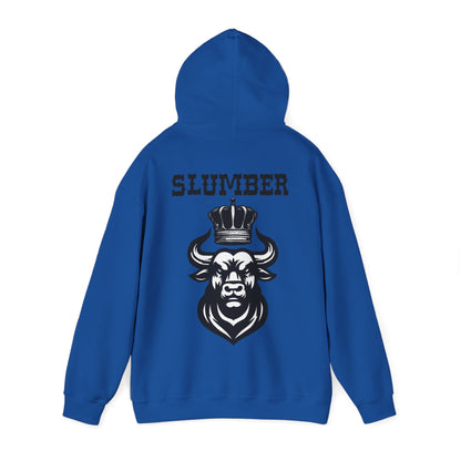 Slumber Apparel King Bull Hoodie Back Print