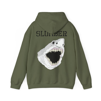 Slumber Apparel Sharky Boi Front and back printing