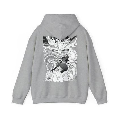 Slumber Dragon Love Hoodie Back Print