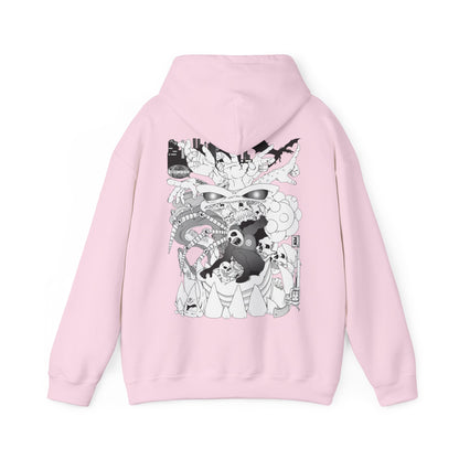 Slumber Dragon Love Hoodie Back Print