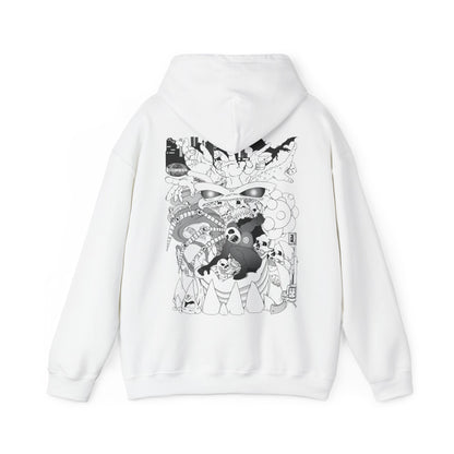 Slumber Dragon Love Hoodie Back Print