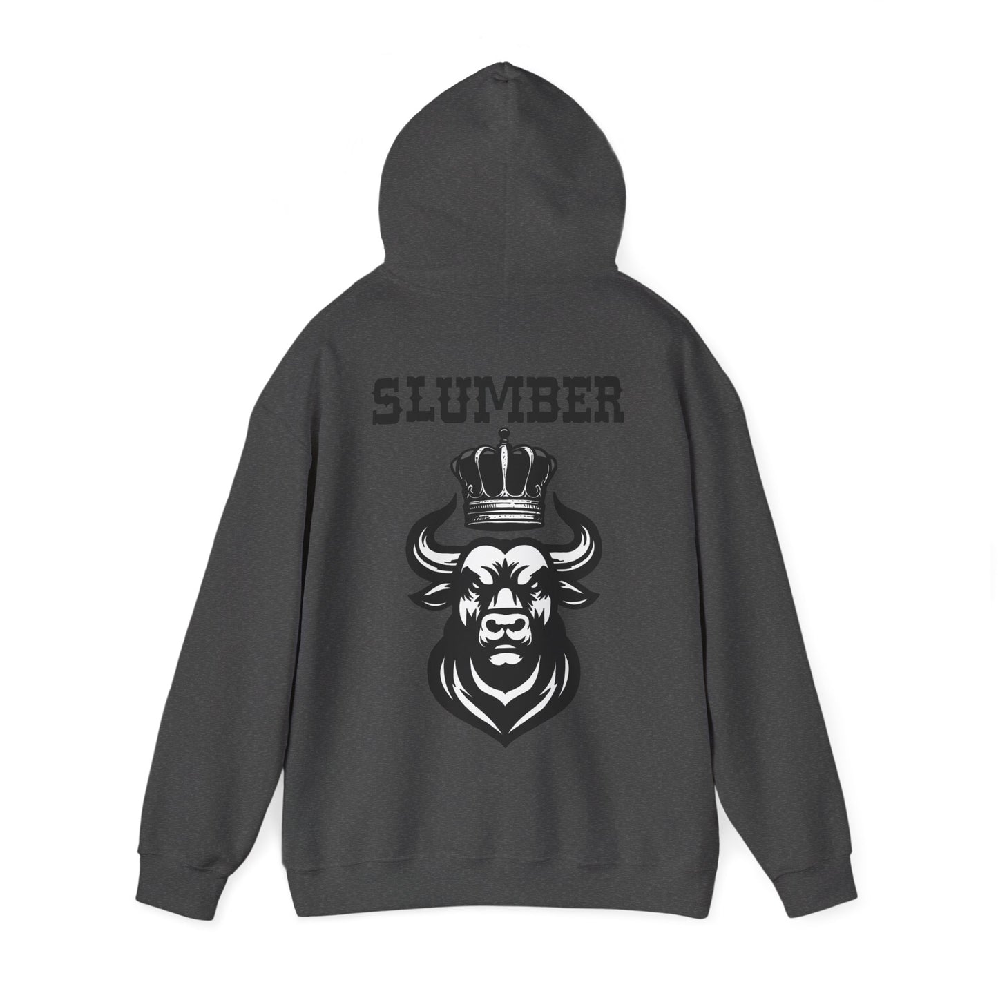 Slumber Apparel King Bull Hoodie Back Print