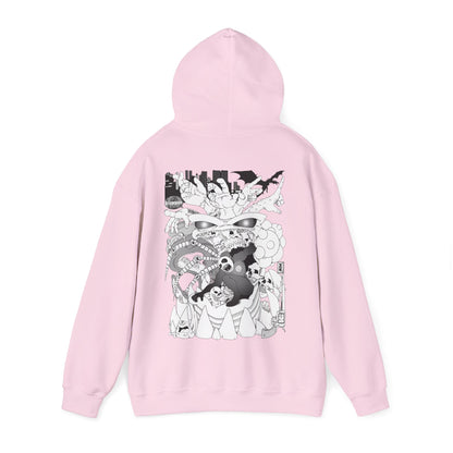 Slumber Dragon Love Hoodie Back Print