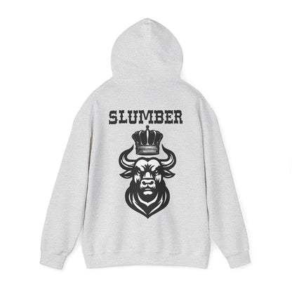Slumber Apparel King Bull Hoodie Back Print