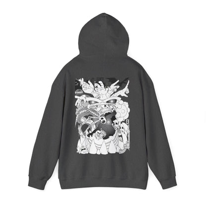 Slumber Dragon Love Hoodie Back Print